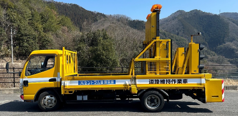 (株)セントラル警備保障のトラック